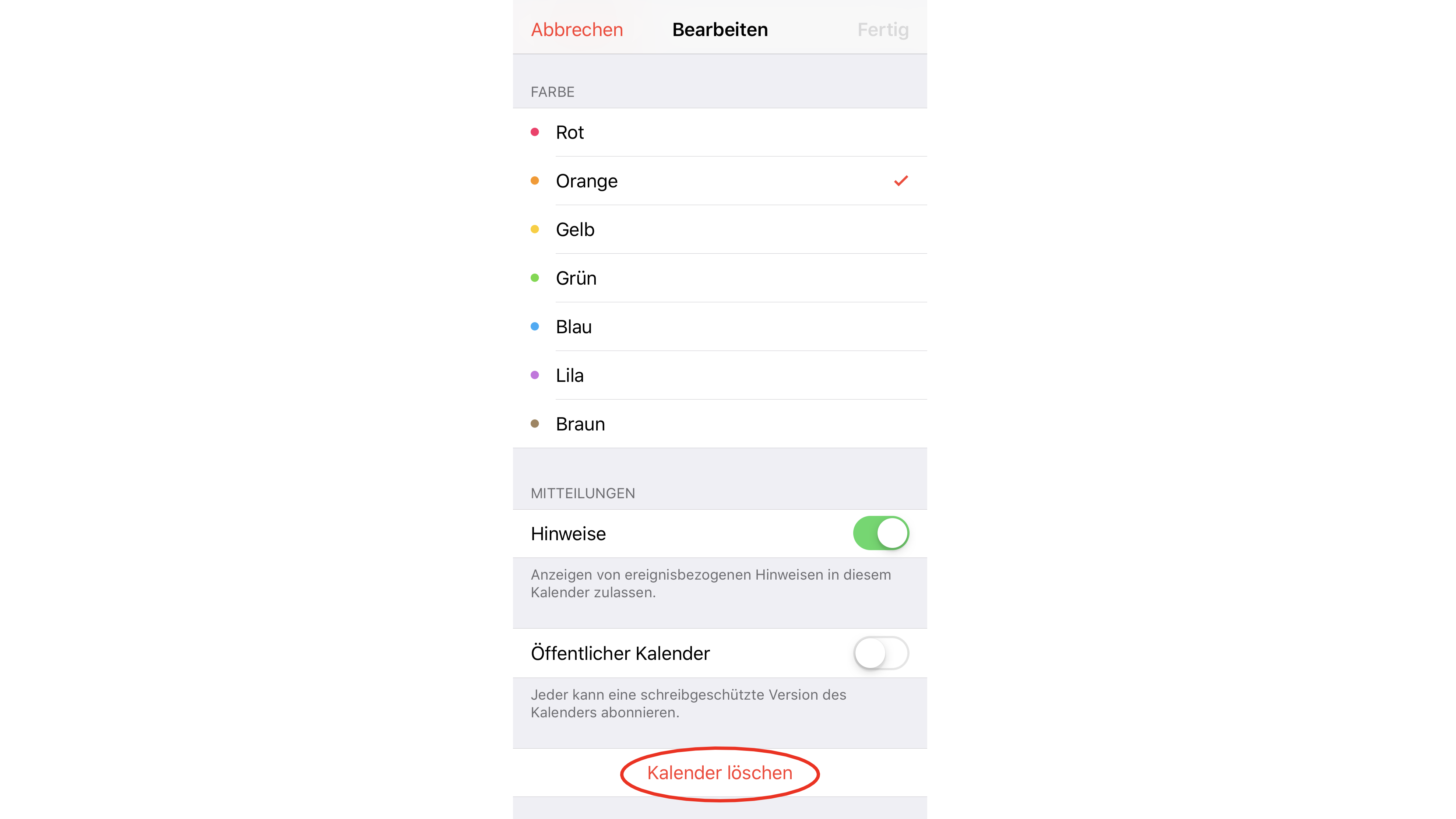 iPhone-Kalender löschen - so geht's - CHIP